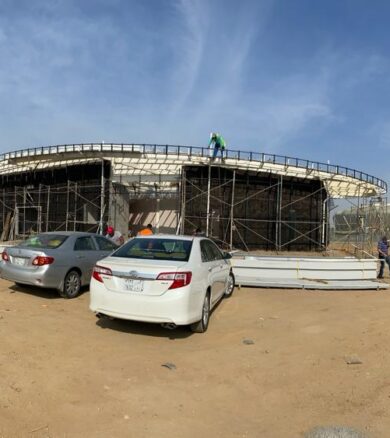 King Abdullah sport Single-Skin panels (Al-Jawhara Jeddah)